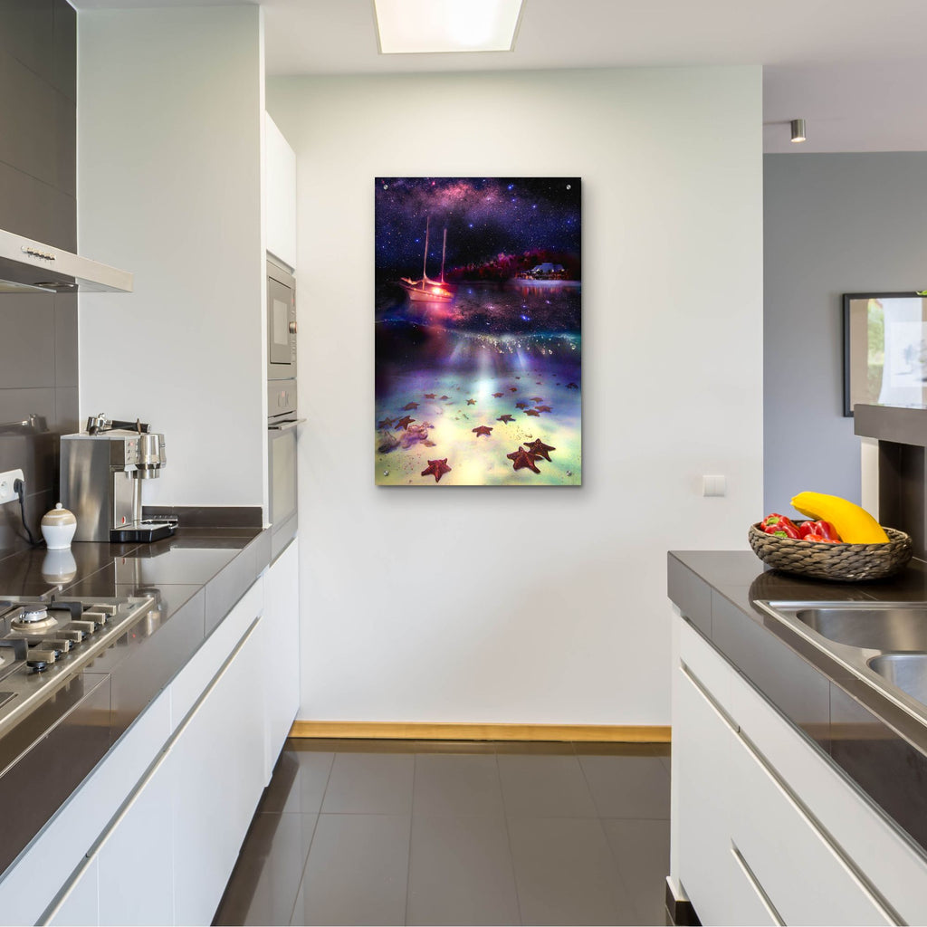 Epic Art 'Stary Stary Nite' by Murray Henderson Fine Art, Acrylic Glass Wall Art,24x36