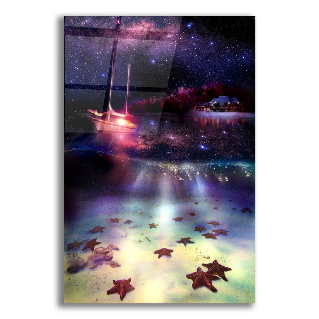 Epic Art 'Stary Stary Nite' by Murray Henderson Fine Art, Acrylic Glass Wall Art