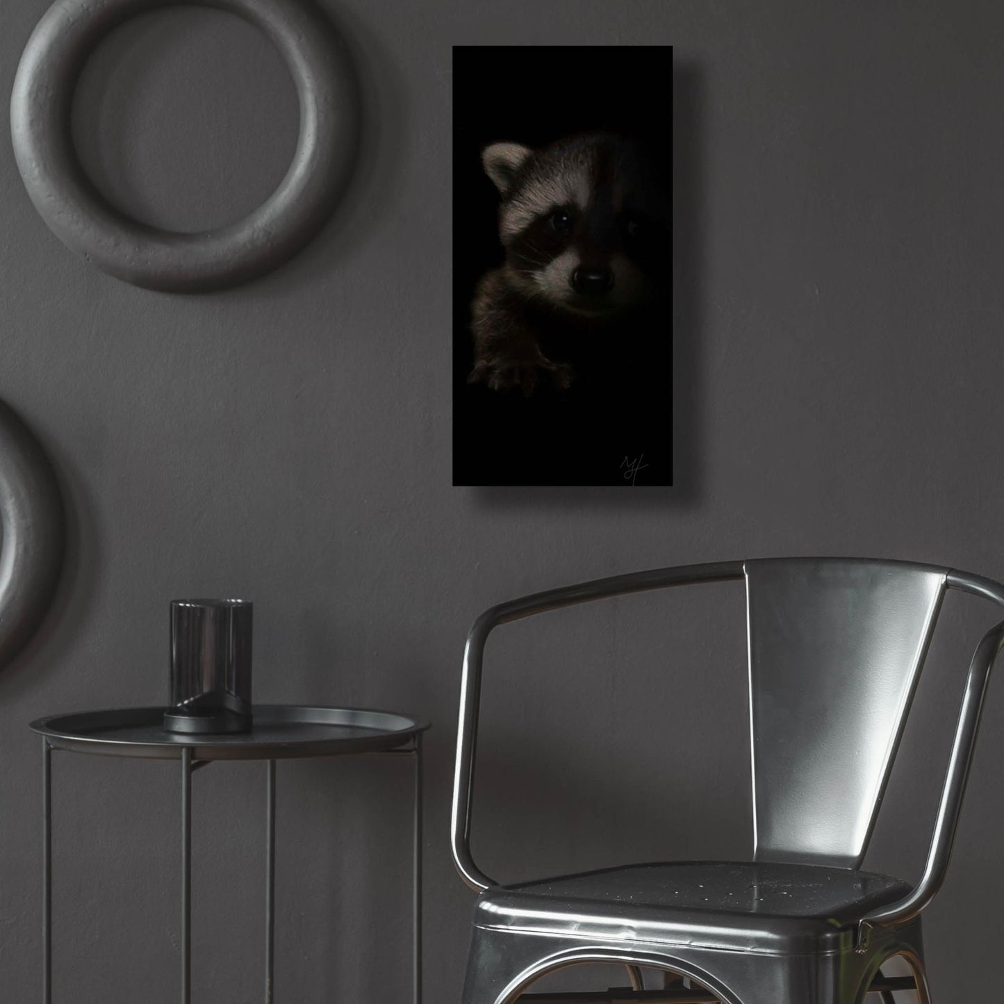 Epic Art 'Bandit' by Murray Henderson Fine Art, Acrylic Glass Wall Art,12x24