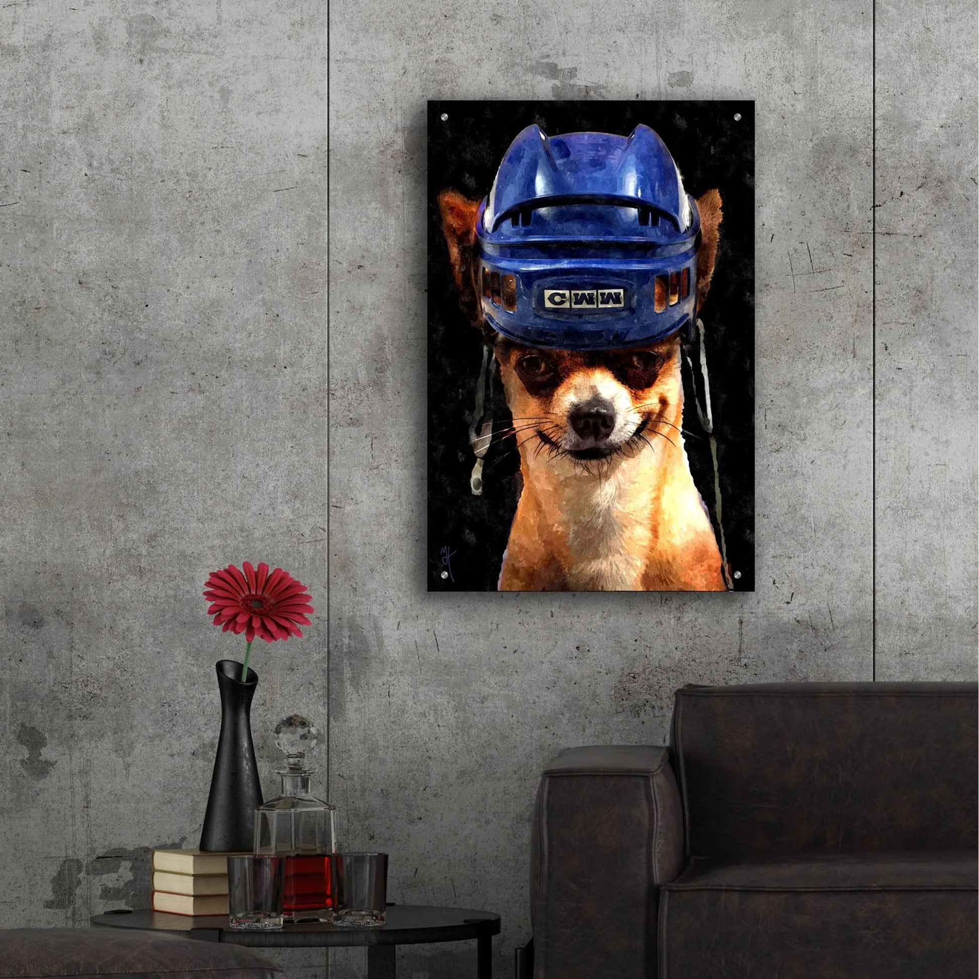 Epic Art 'Chiwana Go' by Murray Henderson Fine Art, Acrylic Glass Wall Art,24x36