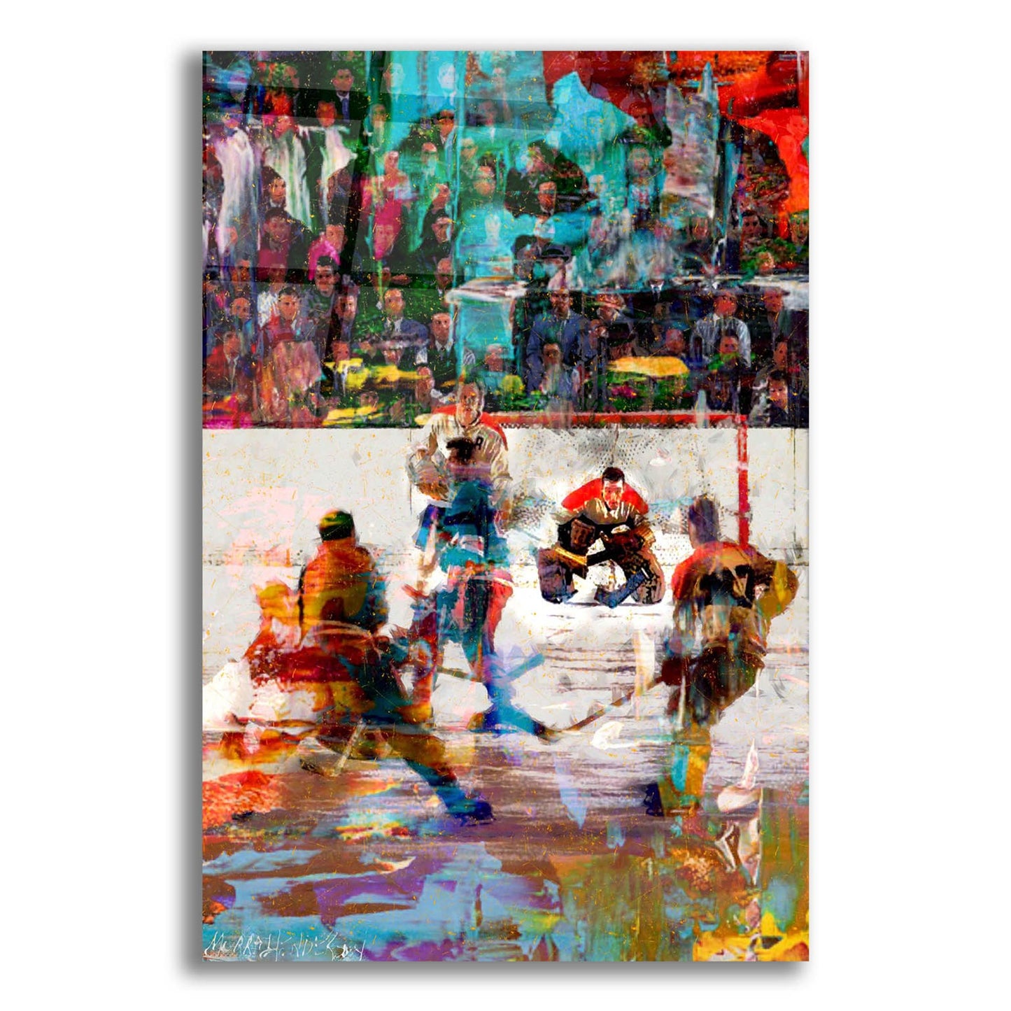 Epic Art 'Jouque 2' by Murray Henderson Fine Art, Acrylic Glass Wall Art,12x16