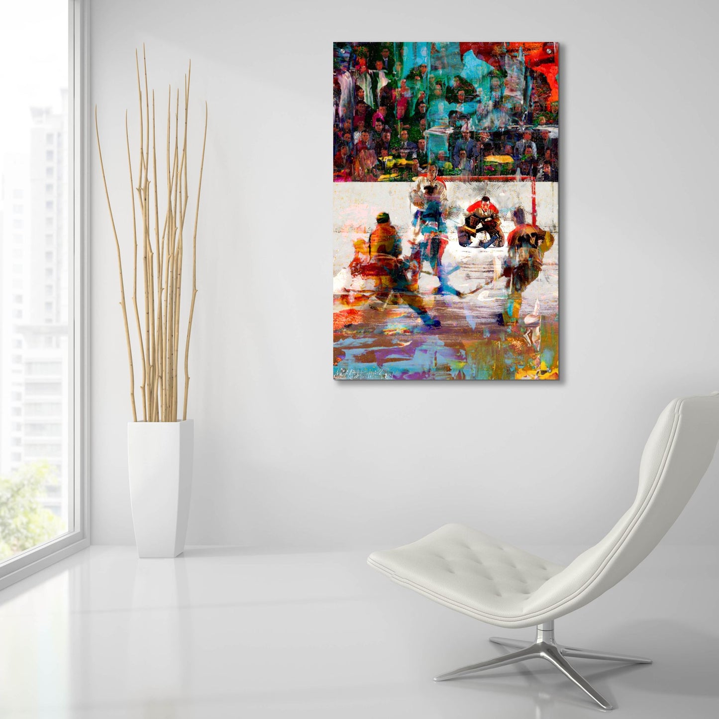 Epic Art 'Jouque 2' by Murray Henderson Fine Art, Acrylic Glass Wall Art,24x36