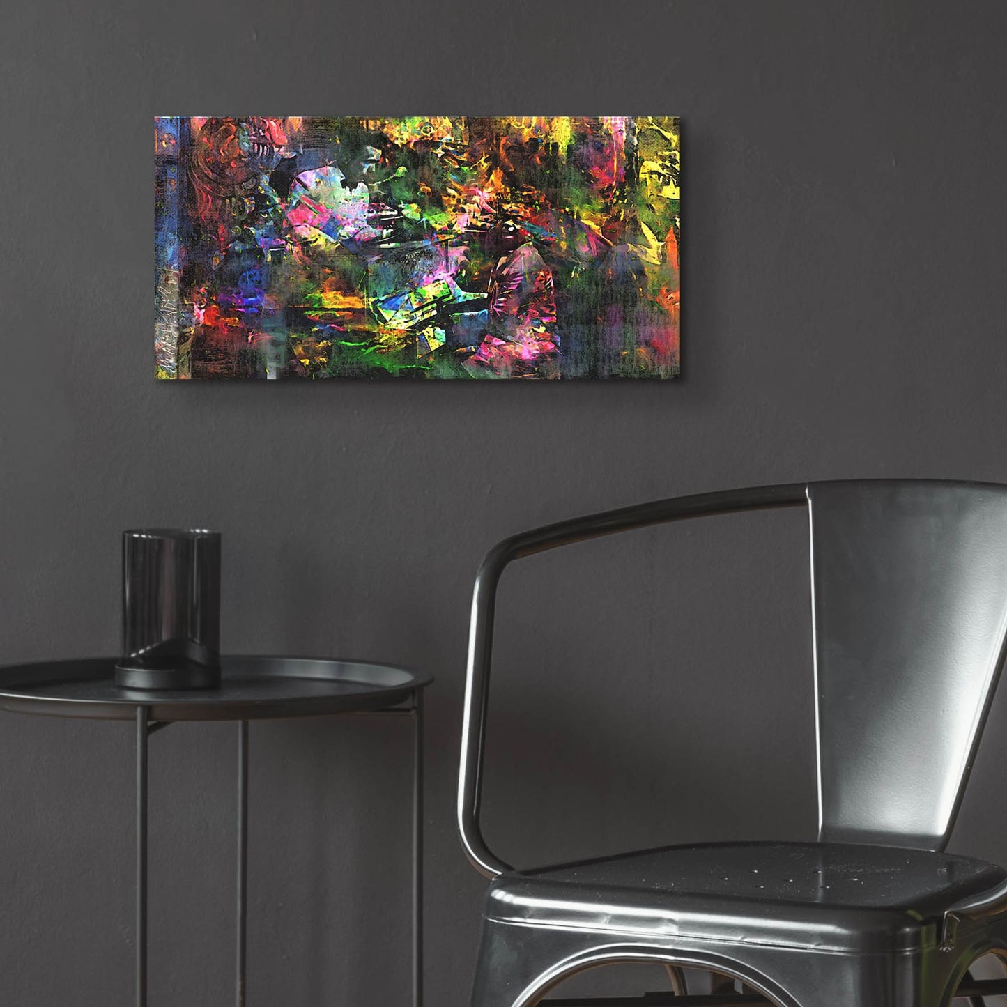 Epic Art 'Play It Again Samprint' by Murray Henderson Fine Art, Acrylic Glass Wall Art,24x12