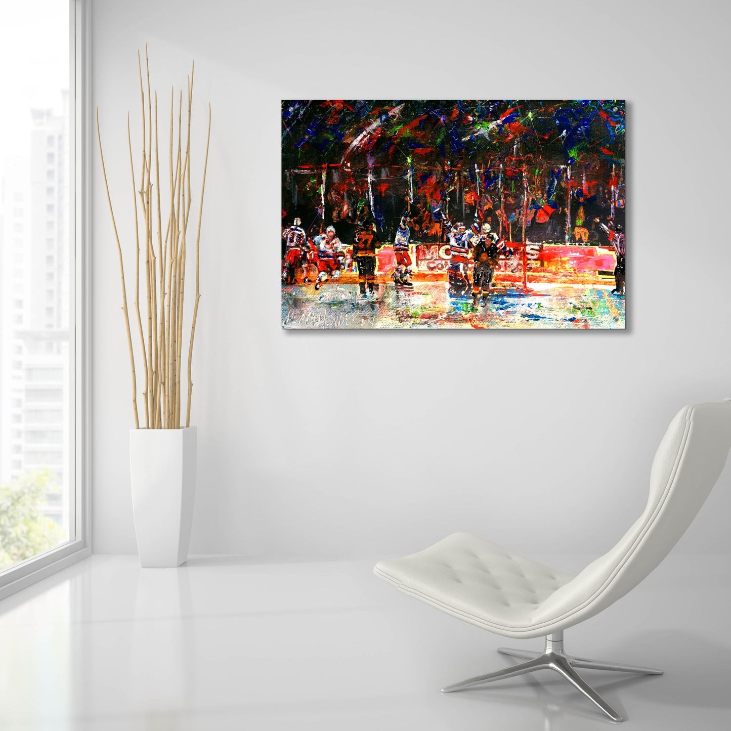 Epic Art 'Ranger Win' by Murray Henderson Fine Art, Acrylic Glass Wall Art,36x24