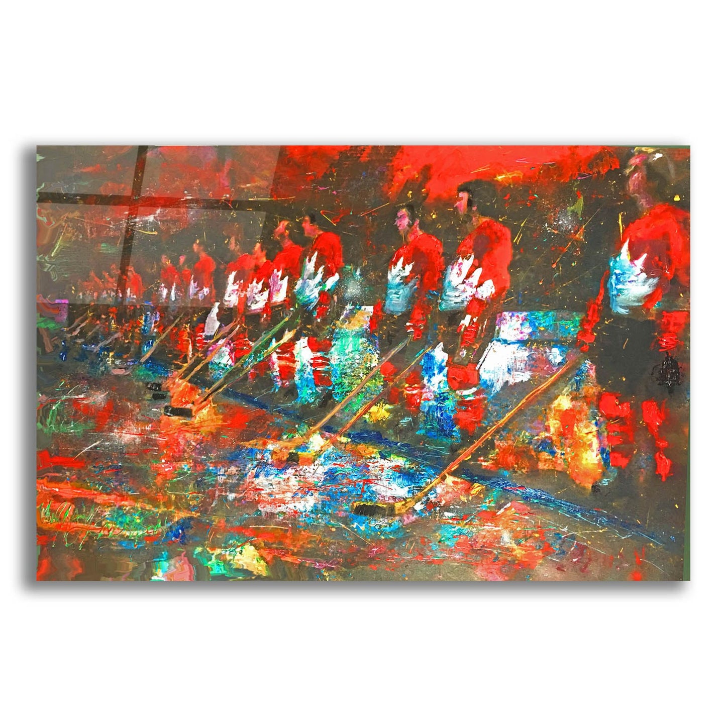 Epic Art 'Team Canada 72' by Murray Henderson Fine Art, Acrylic Glass Wall Art,16x12