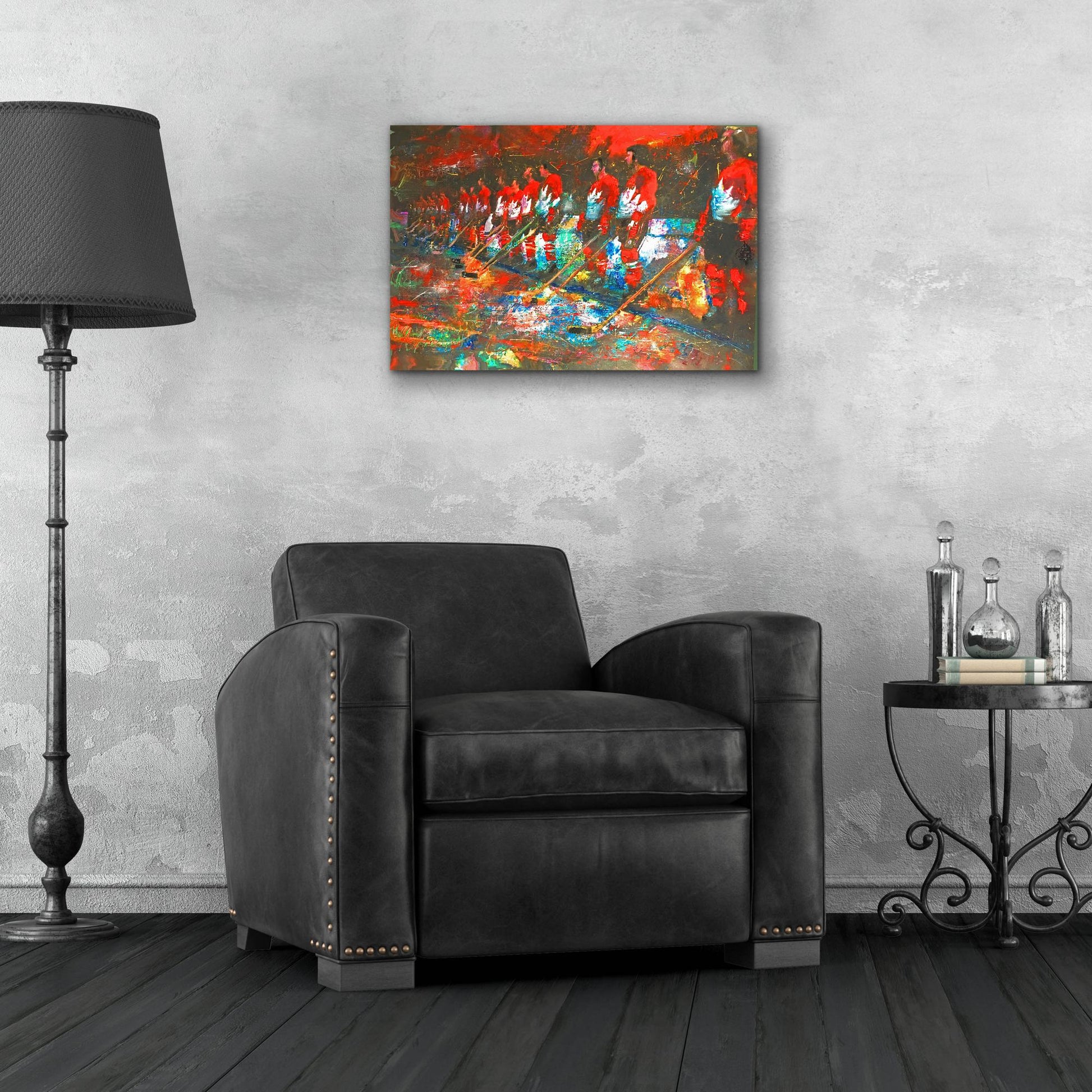 Epic Art 'Team Canada 72' by Murray Henderson Fine Art, Acrylic Glass Wall Art,24x16