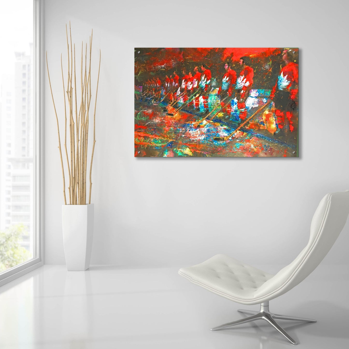 Epic Art 'Team Canada 72' by Murray Henderson Fine Art, Acrylic Glass Wall Art,36x24