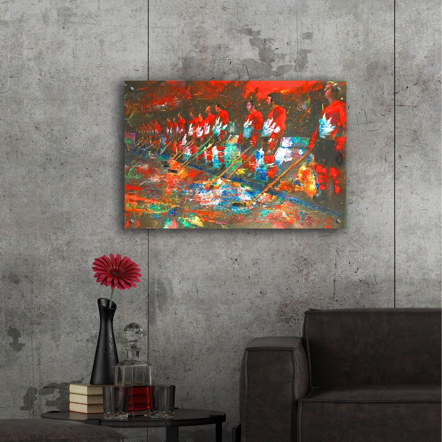 Epic Art 'Team Canada 72' by Murray Henderson Fine Art, Acrylic Glass Wall Art,36x24