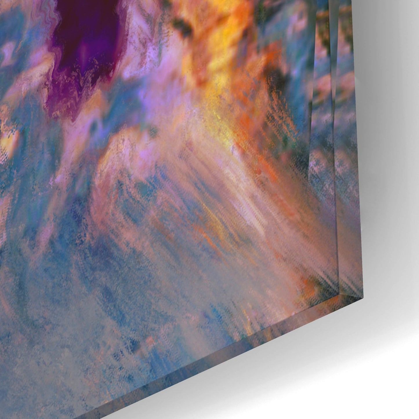 Epic Art 'Street Game' by Murray Henderson Fine Art, Acrylic Glass Wall Art,12x12
