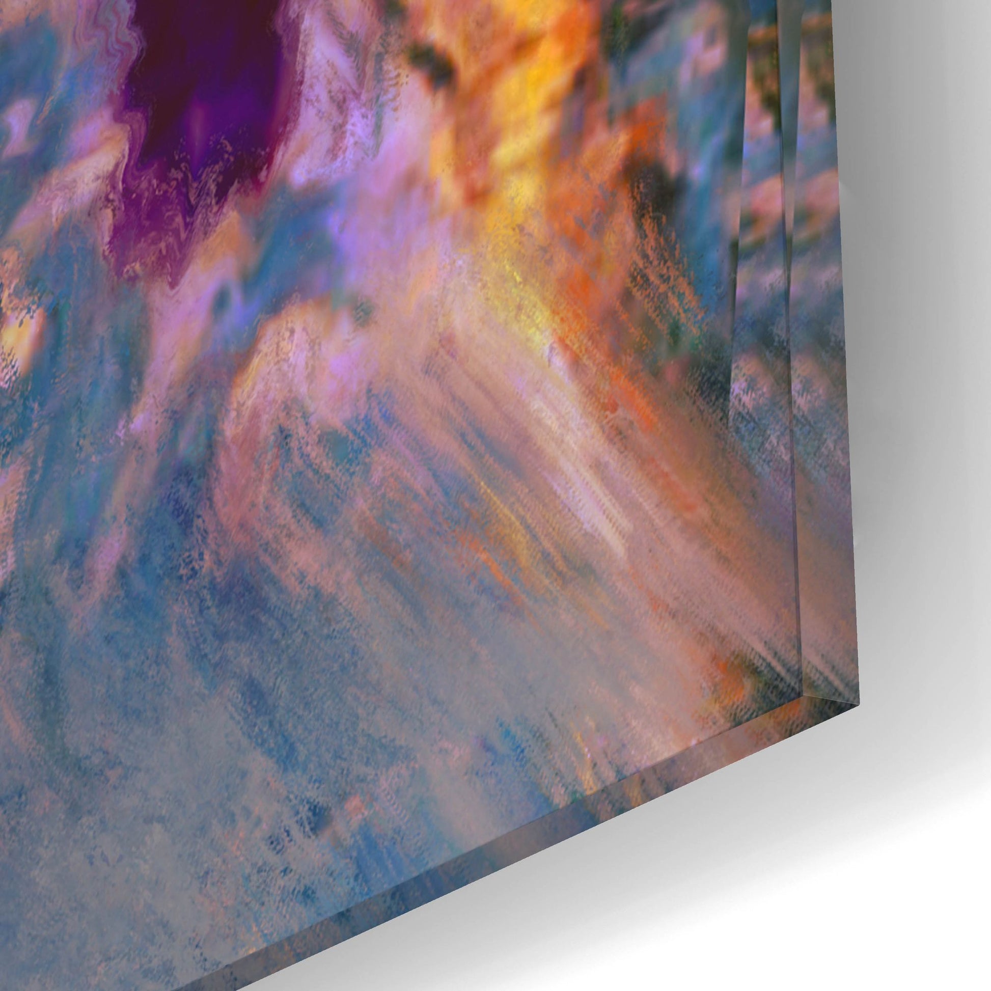 Epic Art 'Street Game' by Murray Henderson Fine Art, Acrylic Glass Wall Art,12x12