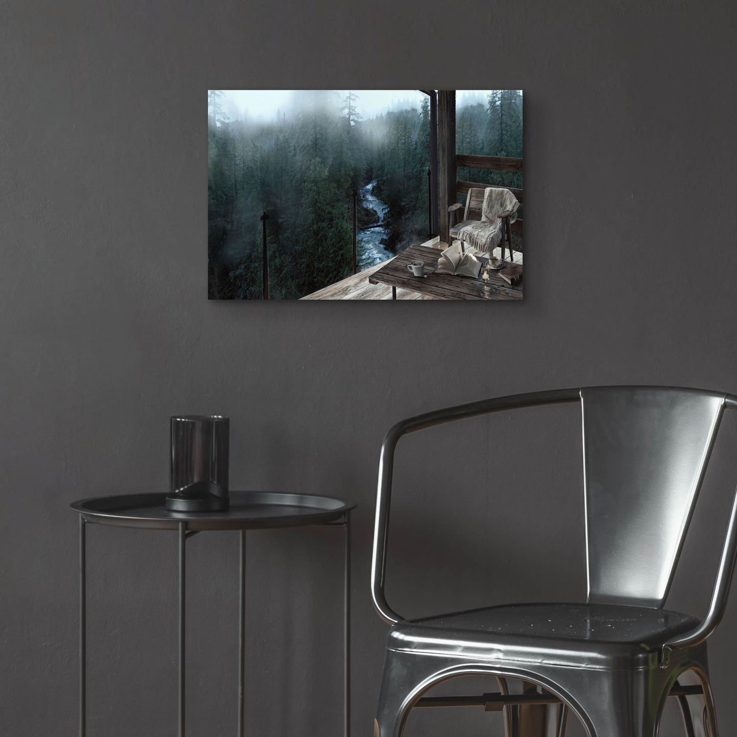 Epic Art 'Mountain Peace' by Murray Henderson Fine Art, Acrylic Glass Wall Art,24x16
