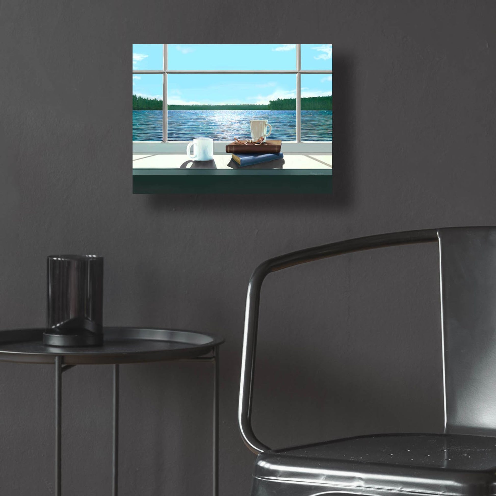 Epic Art 'Sea Views 2' by Murray Henderson Fine Art, Acrylic Glass Wall Art,16x12