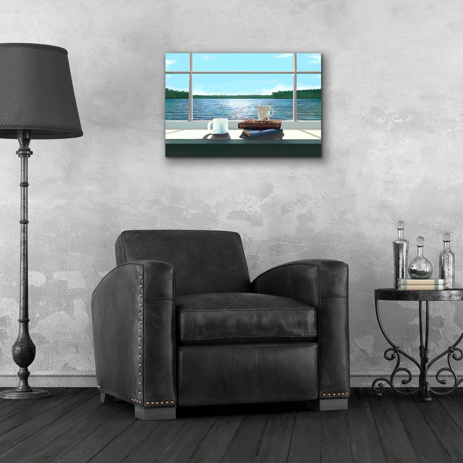 Epic Art 'Sea Views 2' by Murray Henderson Fine Art, Acrylic Glass Wall Art,24x16