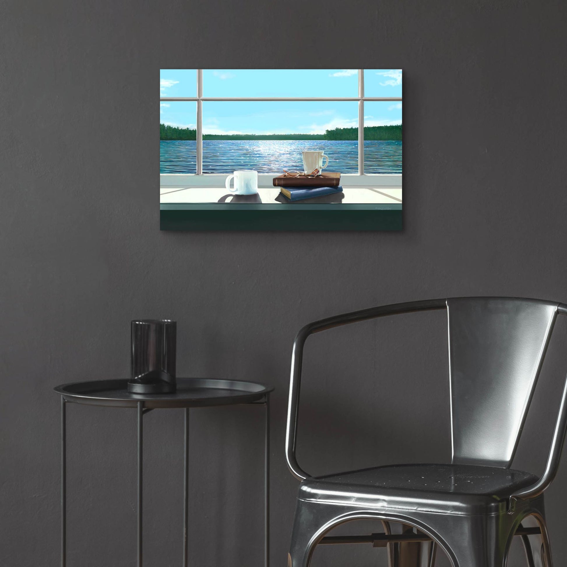 Epic Art 'Sea Views 2' by Murray Henderson Fine Art, Acrylic Glass Wall Art,24x16