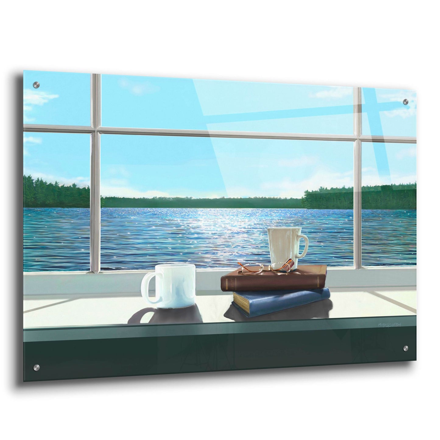 Epic Art 'Sea Views 2' by Murray Henderson Fine Art, Acrylic Glass Wall Art,36x24
