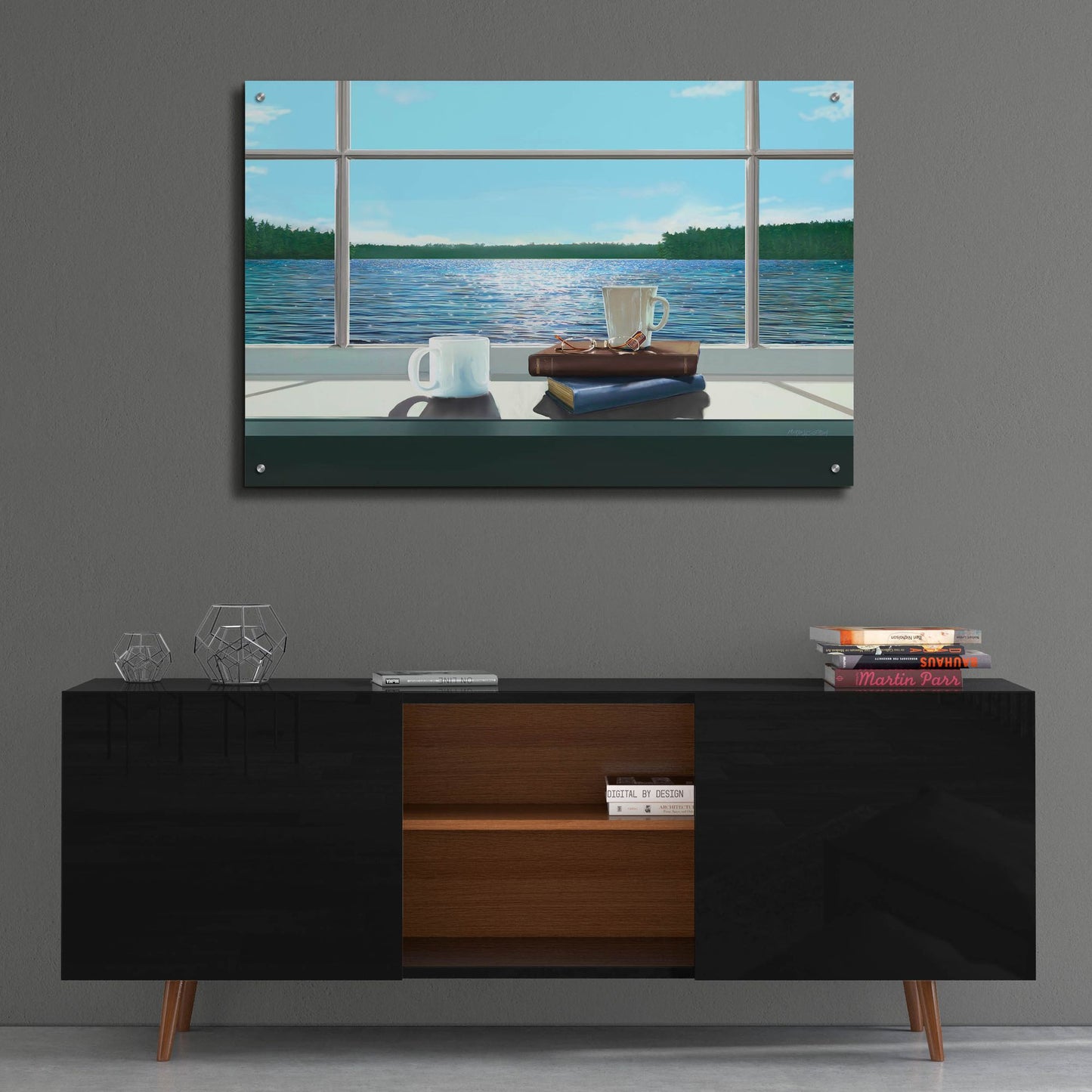 Epic Art 'Sea Views 2' by Murray Henderson Fine Art, Acrylic Glass Wall Art,36x24