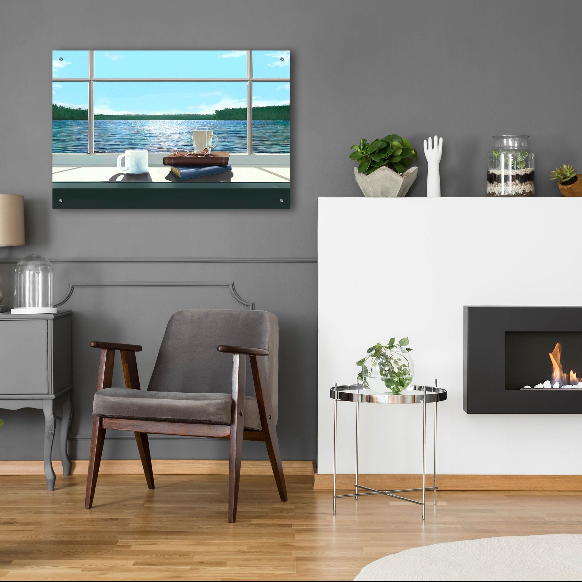Epic Art 'Sea Views 2' by Murray Henderson Fine Art, Acrylic Glass Wall Art,36x24