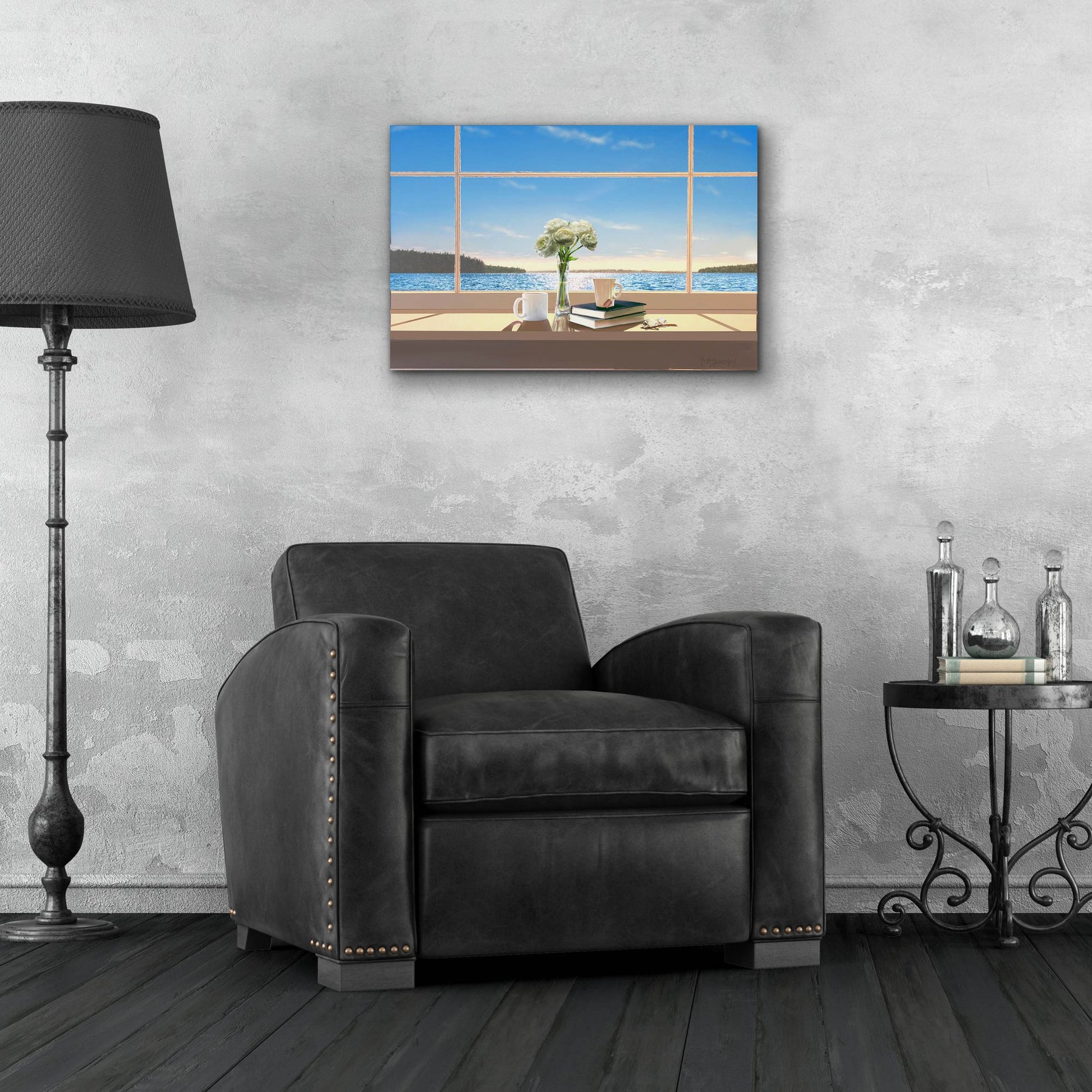 Epic Art 'Sea Views' by Murray Henderson Fine Art, Acrylic Glass Wall Art,24x16