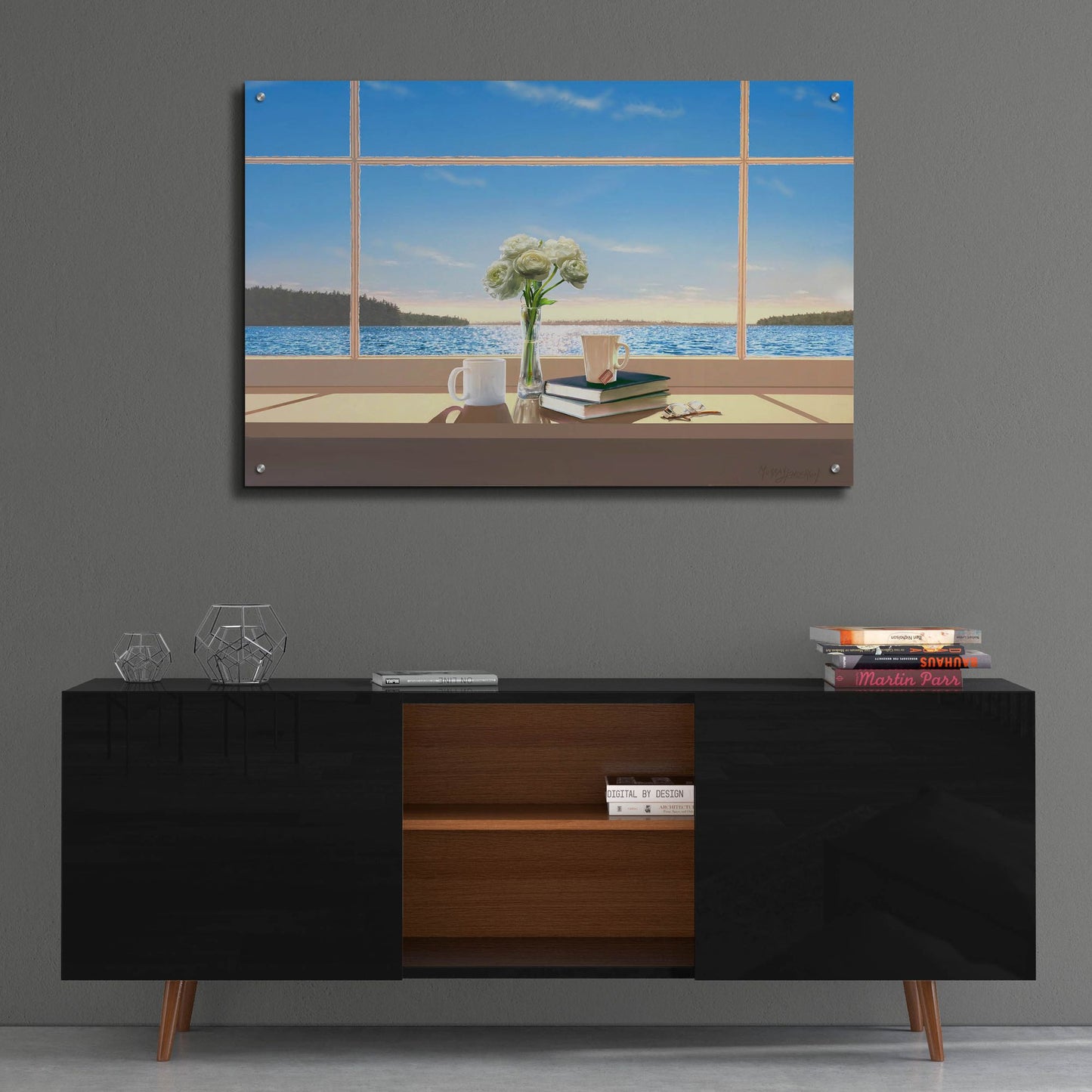 Epic Art 'Sea Views' by Murray Henderson Fine Art, Acrylic Glass Wall Art,36x24