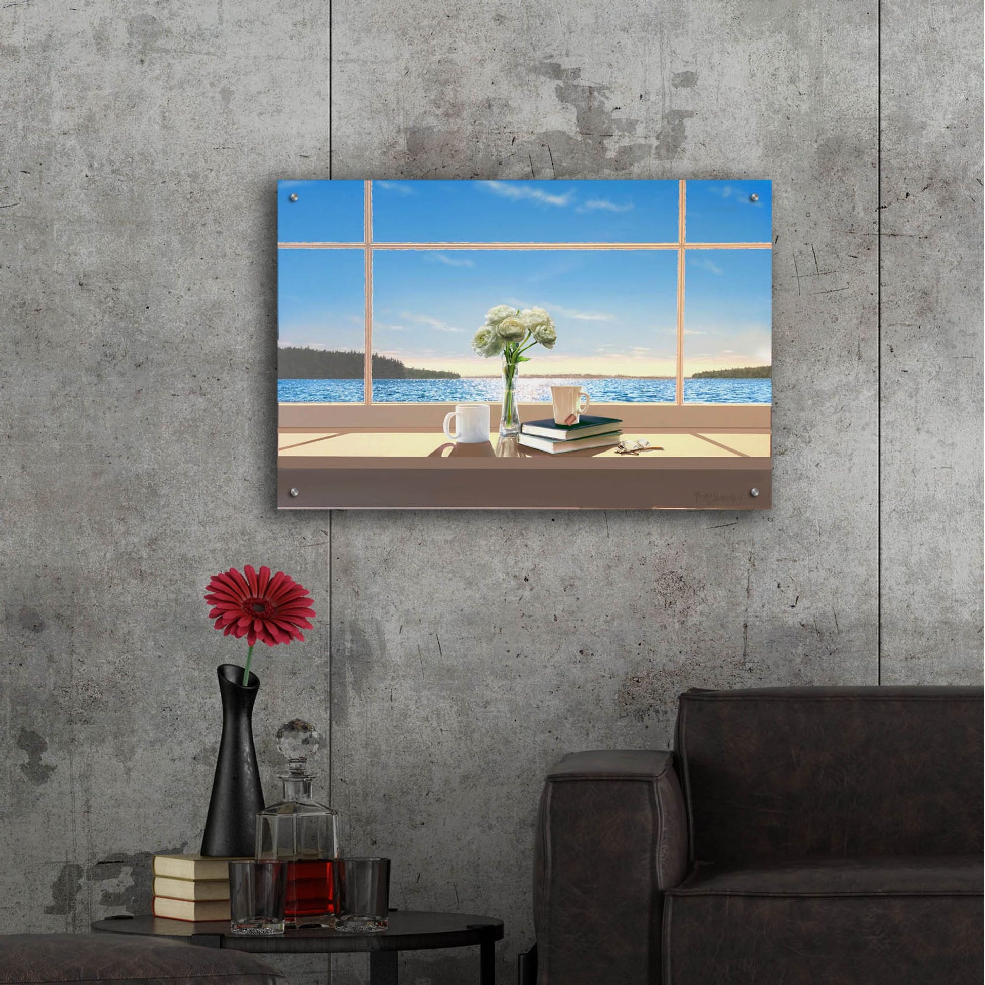 Epic Art 'Sea Views' by Murray Henderson Fine Art, Acrylic Glass Wall Art,36x24