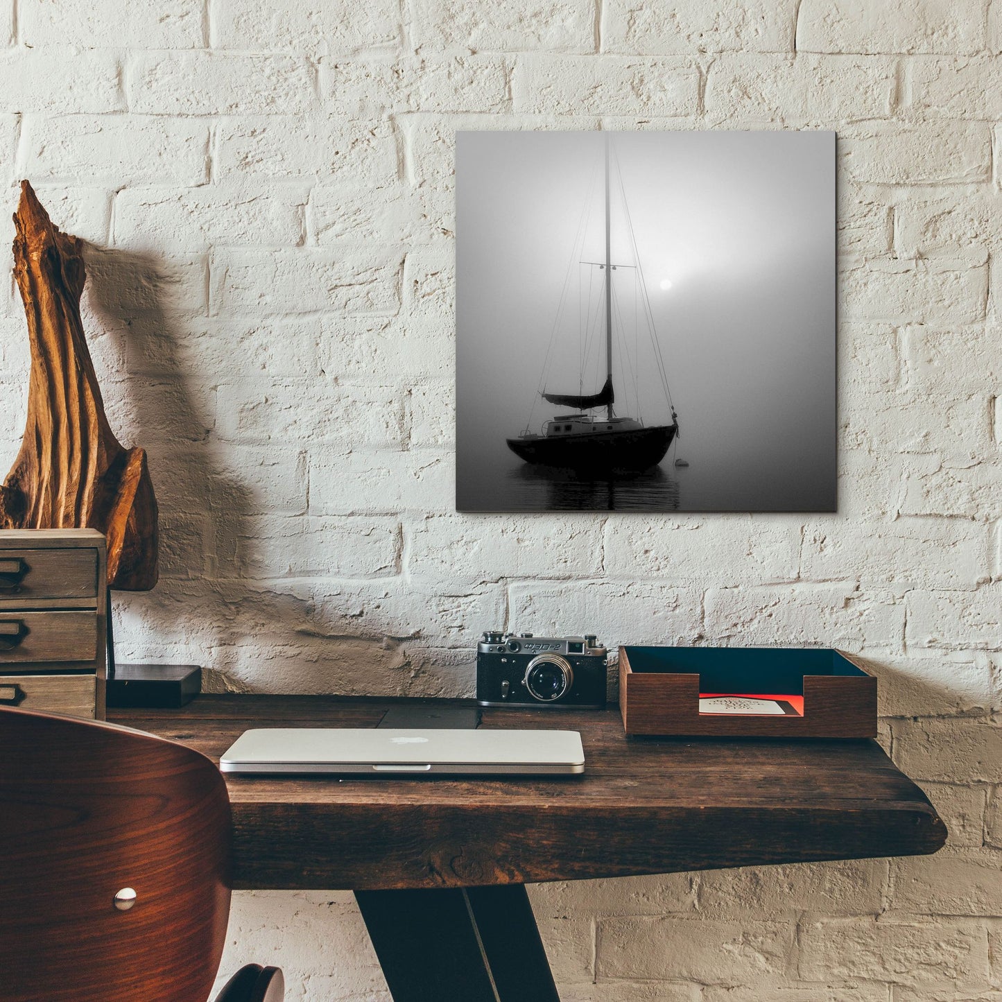 Epic Art 'Nautical II' by Nicholas Bell Photography, Acrylic Glass Wall Art,12x12