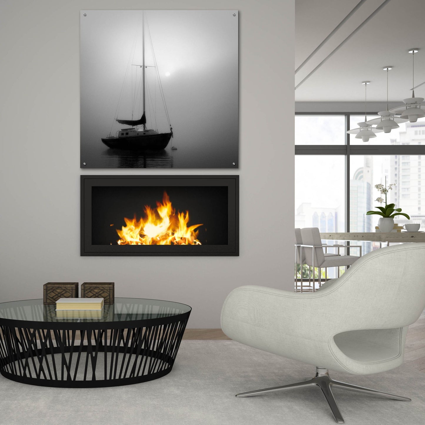 Epic Art 'Nautical II' by Nicholas Bell Photography, Acrylic Glass Wall Art,36x36