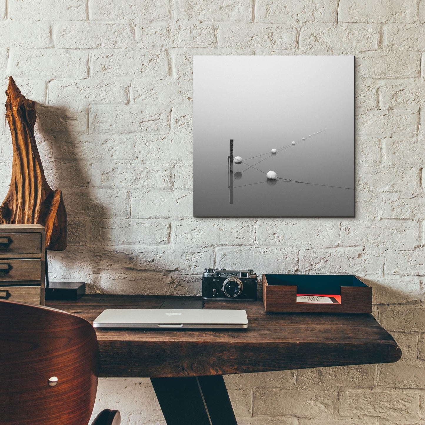 Epic Art 'Suspension' by Nicholas Bell Photography, Acrylic Glass Wall Art,12x12