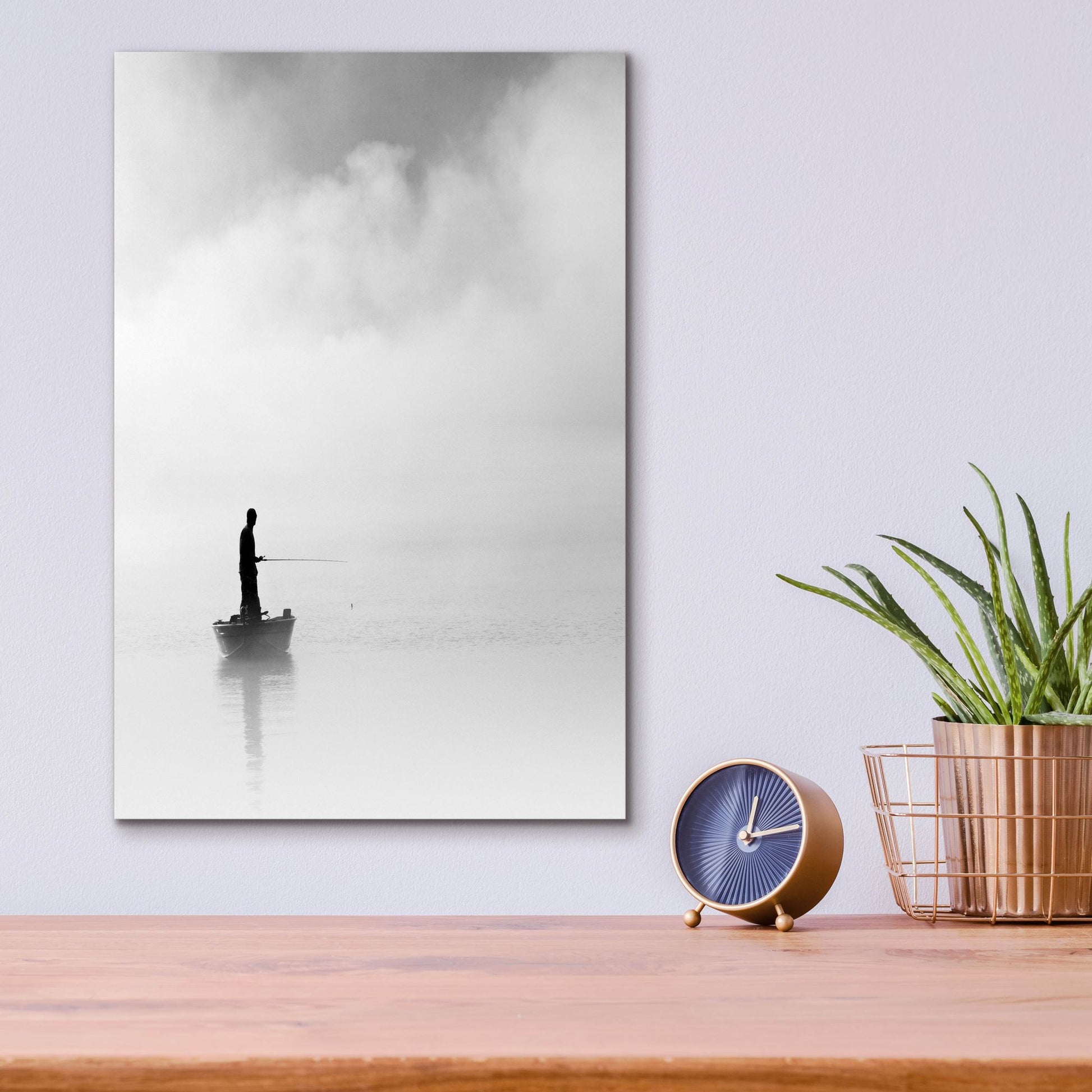 Epic Art 'The Abyss Fisher' by Nicholas Bell Photography, Acrylic Glass Wall Art,12x16