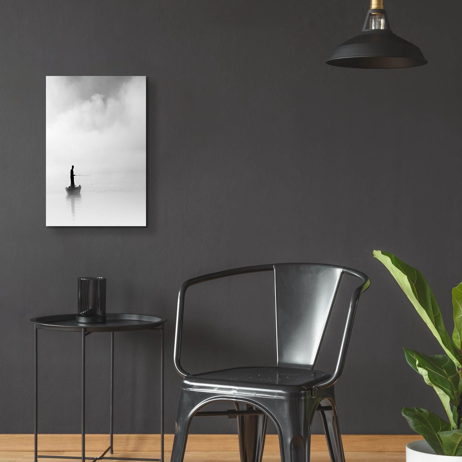 Epic Art 'The Abyss Fisher' by Nicholas Bell Photography, Acrylic Glass Wall Art,16x24