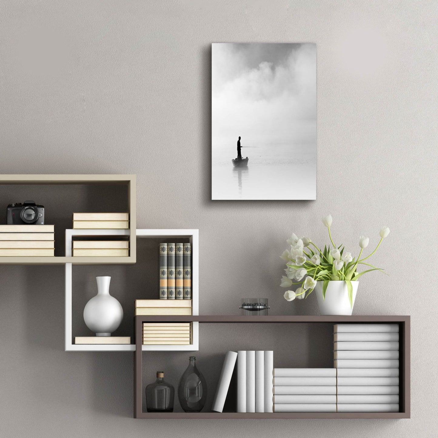 Epic Art 'The Abyss Fisher' by Nicholas Bell Photography, Acrylic Glass Wall Art,16x24