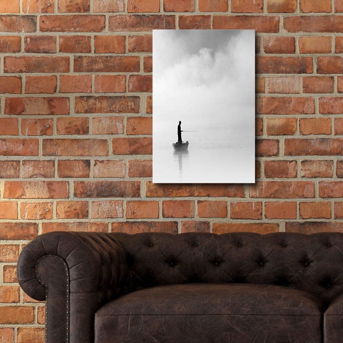 Epic Art 'The Abyss Fisher' by Nicholas Bell Photography, Acrylic Glass Wall Art,16x24
