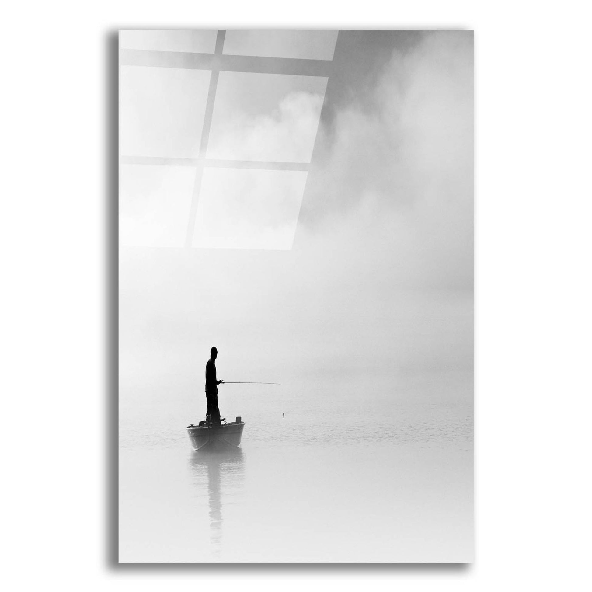 Epic Art 'The Abyss Fisher' by Nicholas Bell Photography, Acrylic Glass Wall Art,16x24