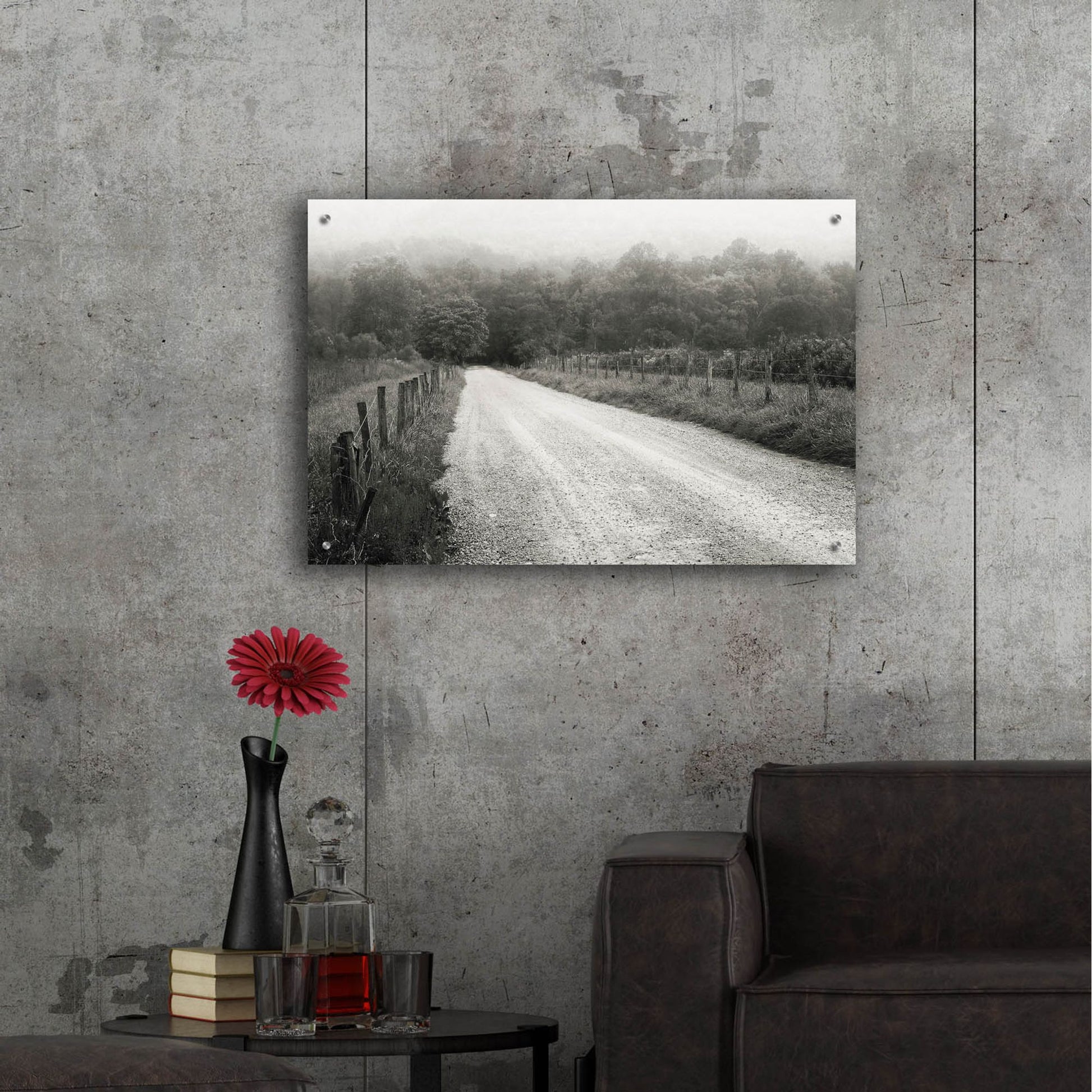 Epic Art 'Timeless Drive' by Nicholas Bell Photography, Acrylic Glass Wall Art,36x24