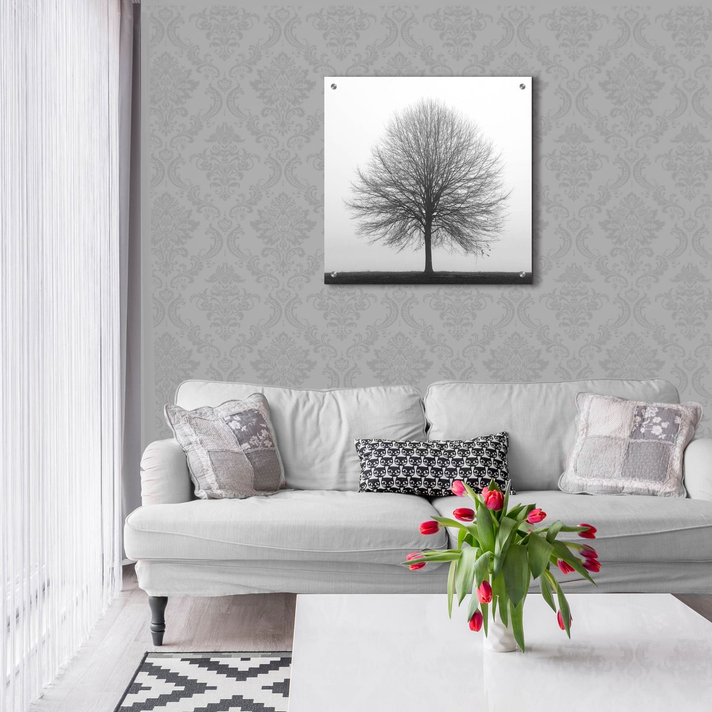 Epic Art 'Winter Trio I' by Nicholas Bell Photography, Acrylic Glass Wall Art,24x24