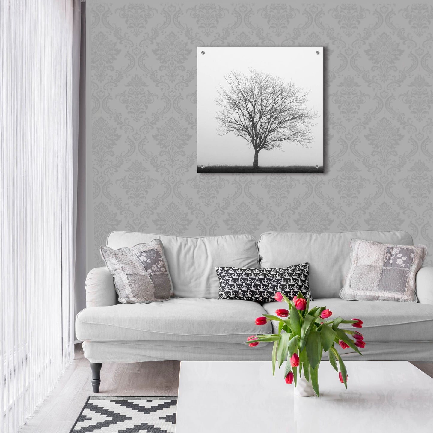 Epic Art 'Winter Trio II' by Nicholas Bell Photography, Acrylic Glass Wall Art,24x24