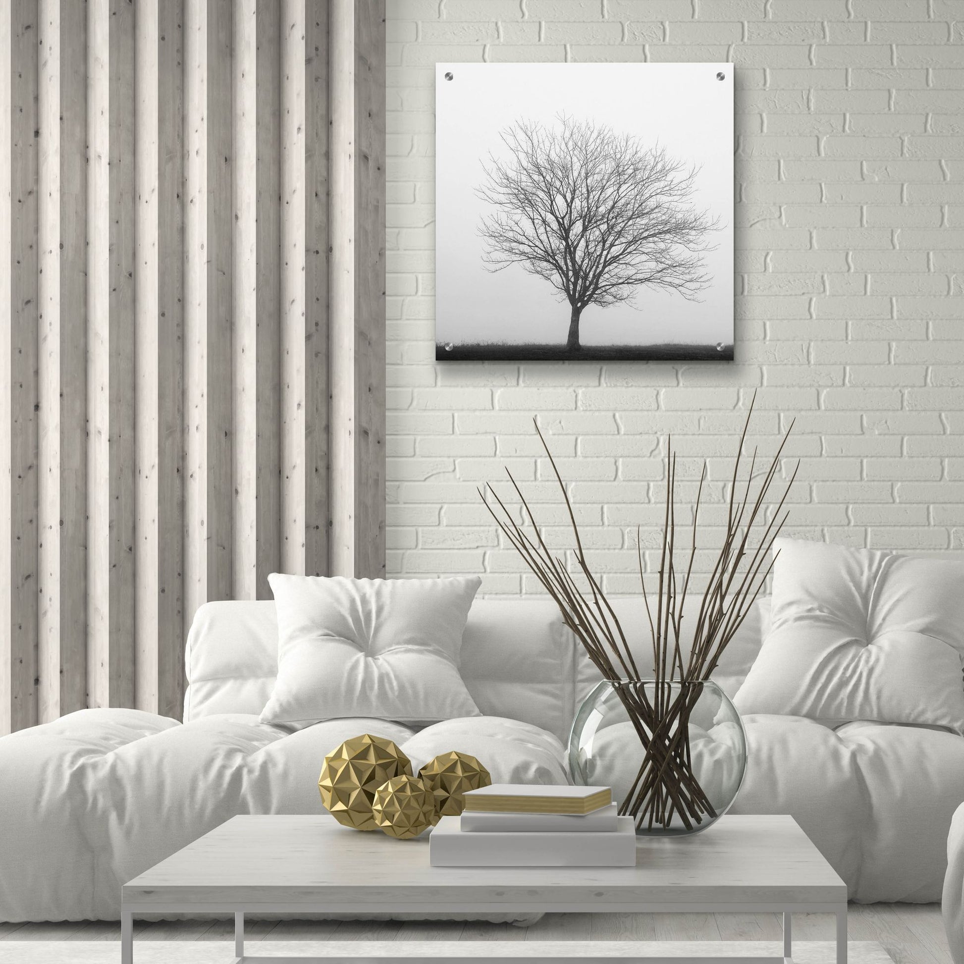 Epic Art 'Winter Trio II' by Nicholas Bell Photography, Acrylic Glass Wall Art,24x24