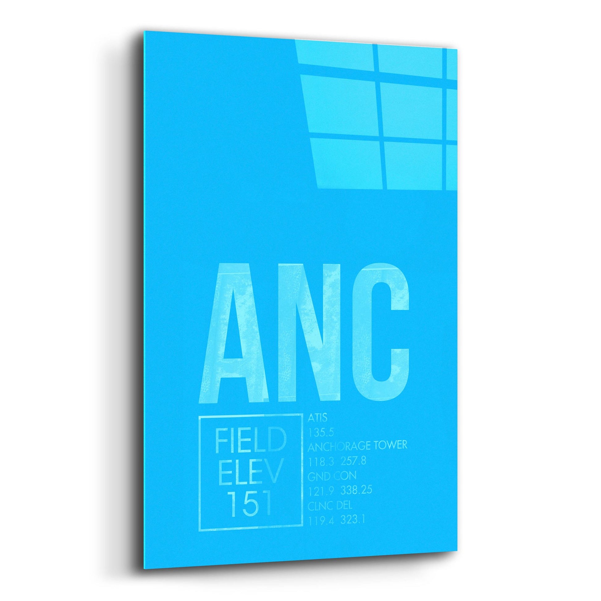 Epic Art 'ANC ATC' by O8 Left, Acrylic Glass Wall Art,12x16