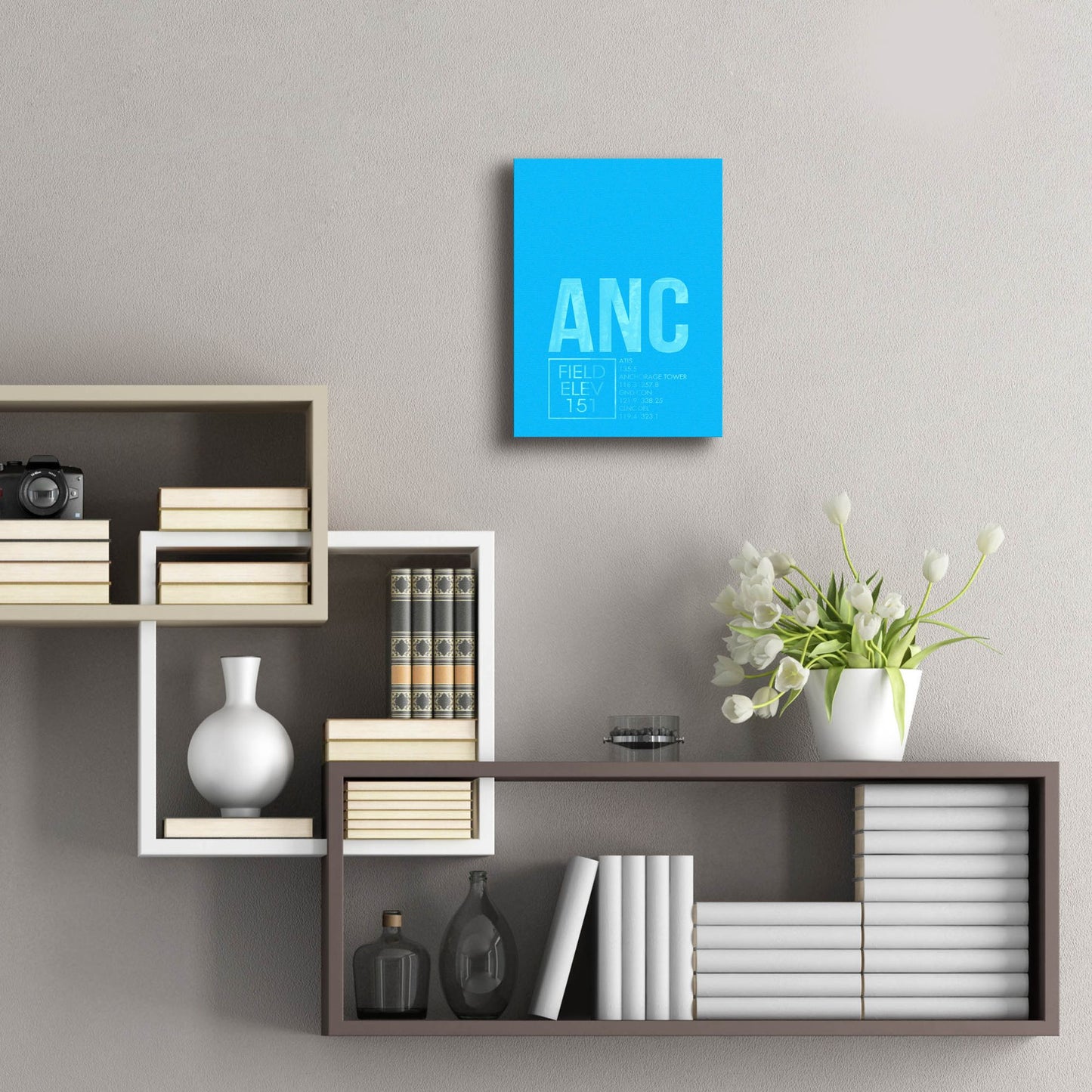 Epic Art 'ANC ATC' by O8 Left, Acrylic Glass Wall Art,12x16