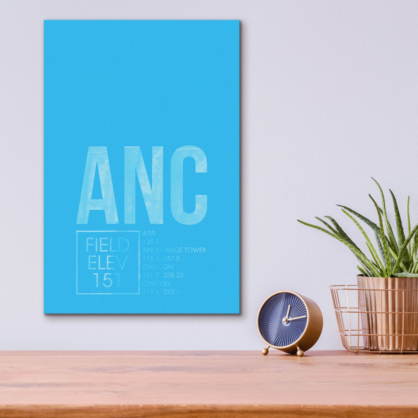 Epic Art 'ANC ATC' by O8 Left, Acrylic Glass Wall Art,12x16