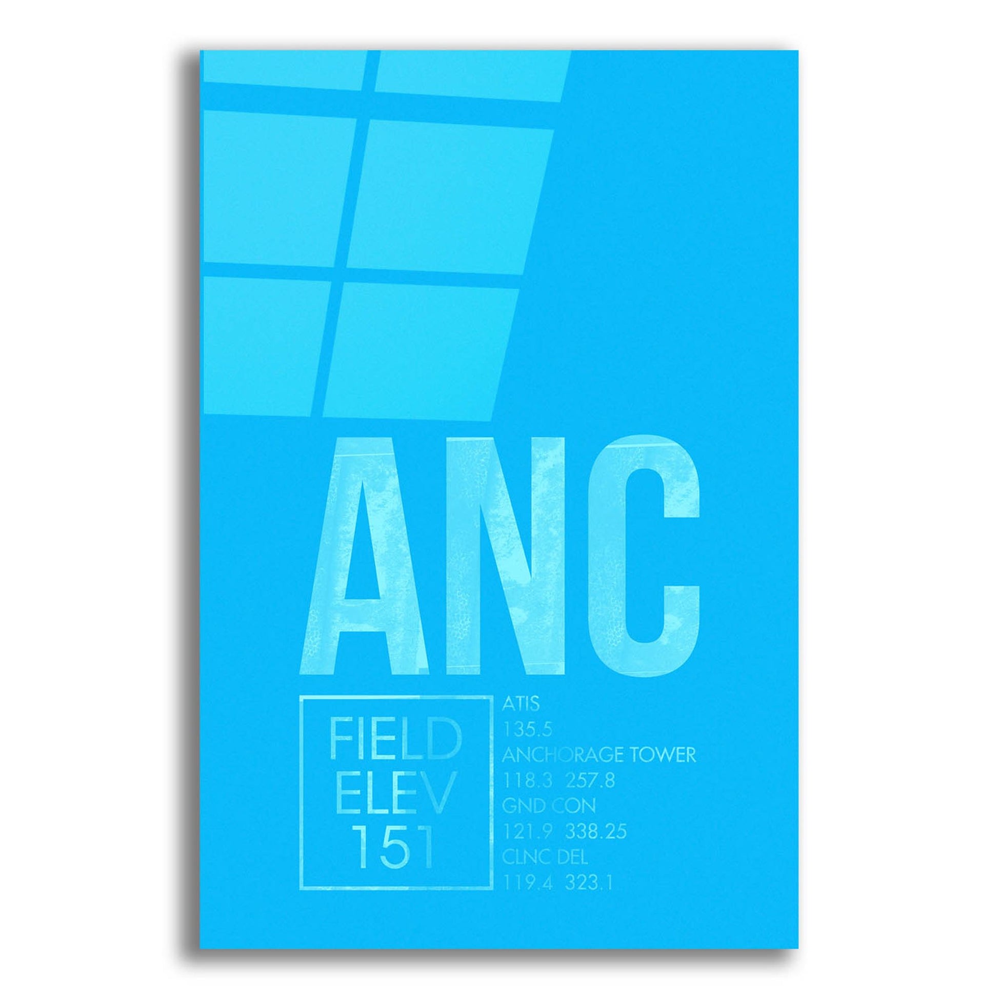 Epic Art 'ANC ATC' by O8 Left, Acrylic Glass Wall Art,12x16