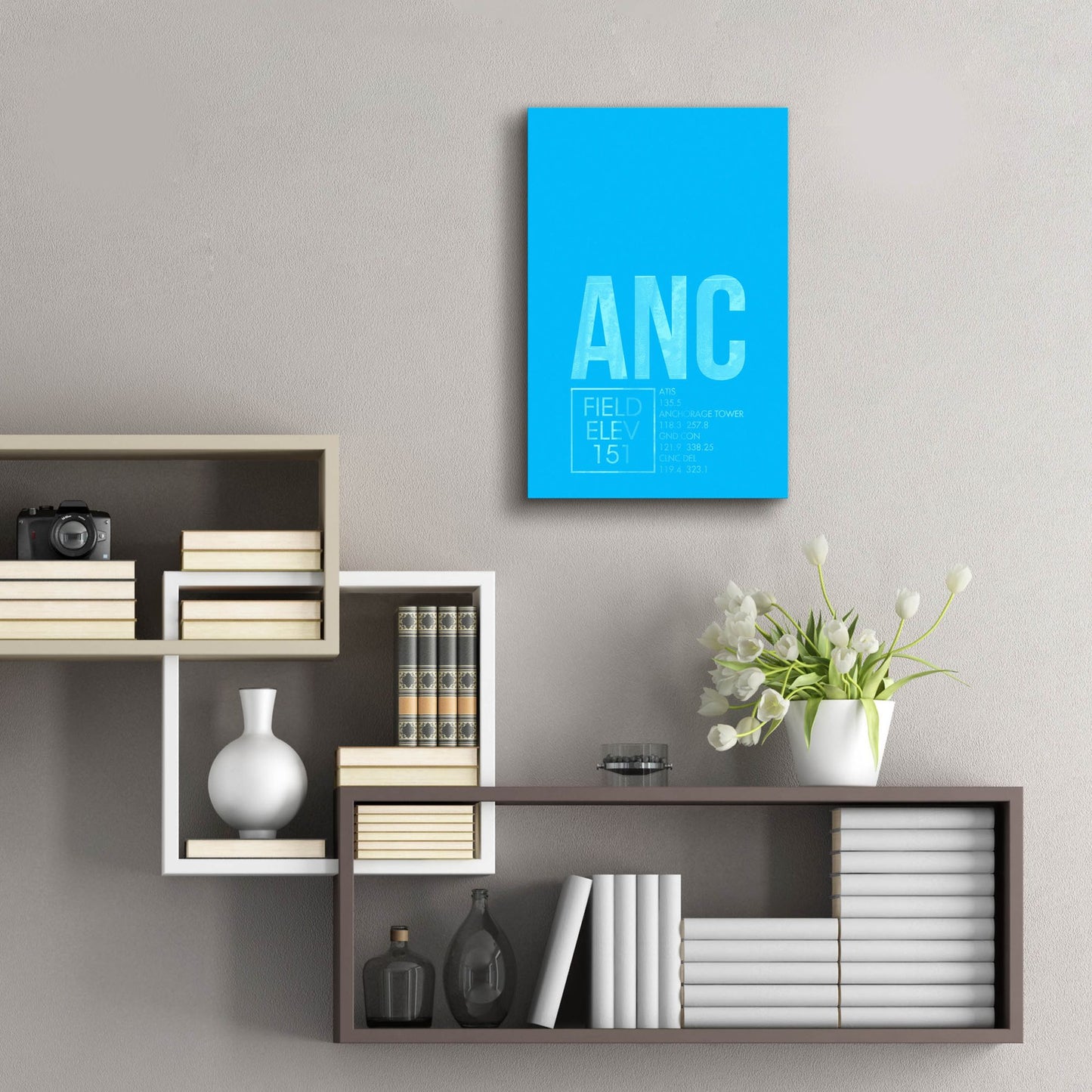 Epic Art 'ANC ATC' by O8 Left, Acrylic Glass Wall Art,16x24