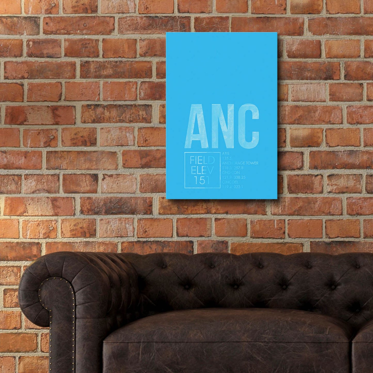 Epic Art 'ANC ATC' by O8 Left, Acrylic Glass Wall Art,16x24