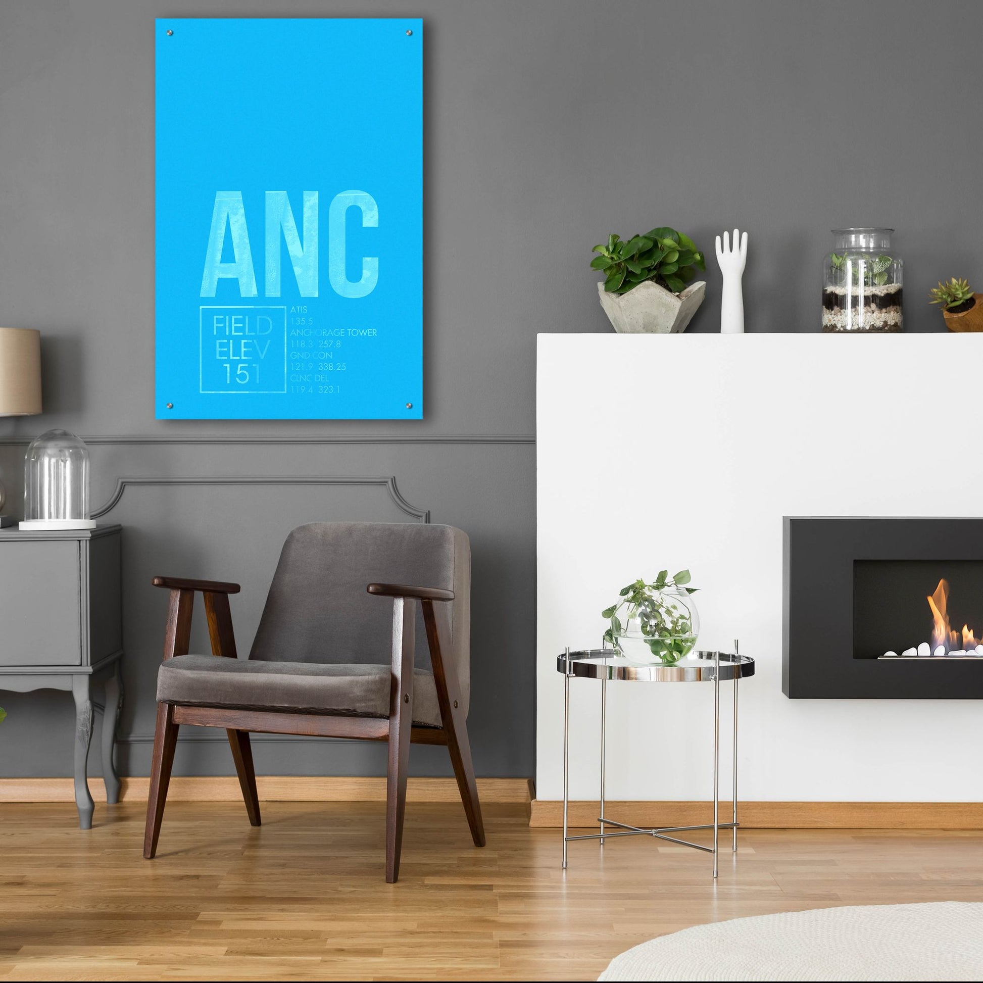 Epic Art 'ANC ATC' by O8 Left, Acrylic Glass Wall Art,24x36