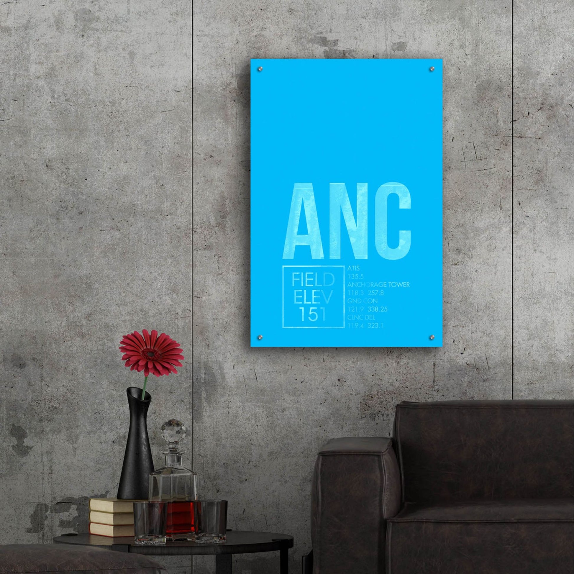 Epic Art 'ANC ATC' by O8 Left, Acrylic Glass Wall Art,24x36