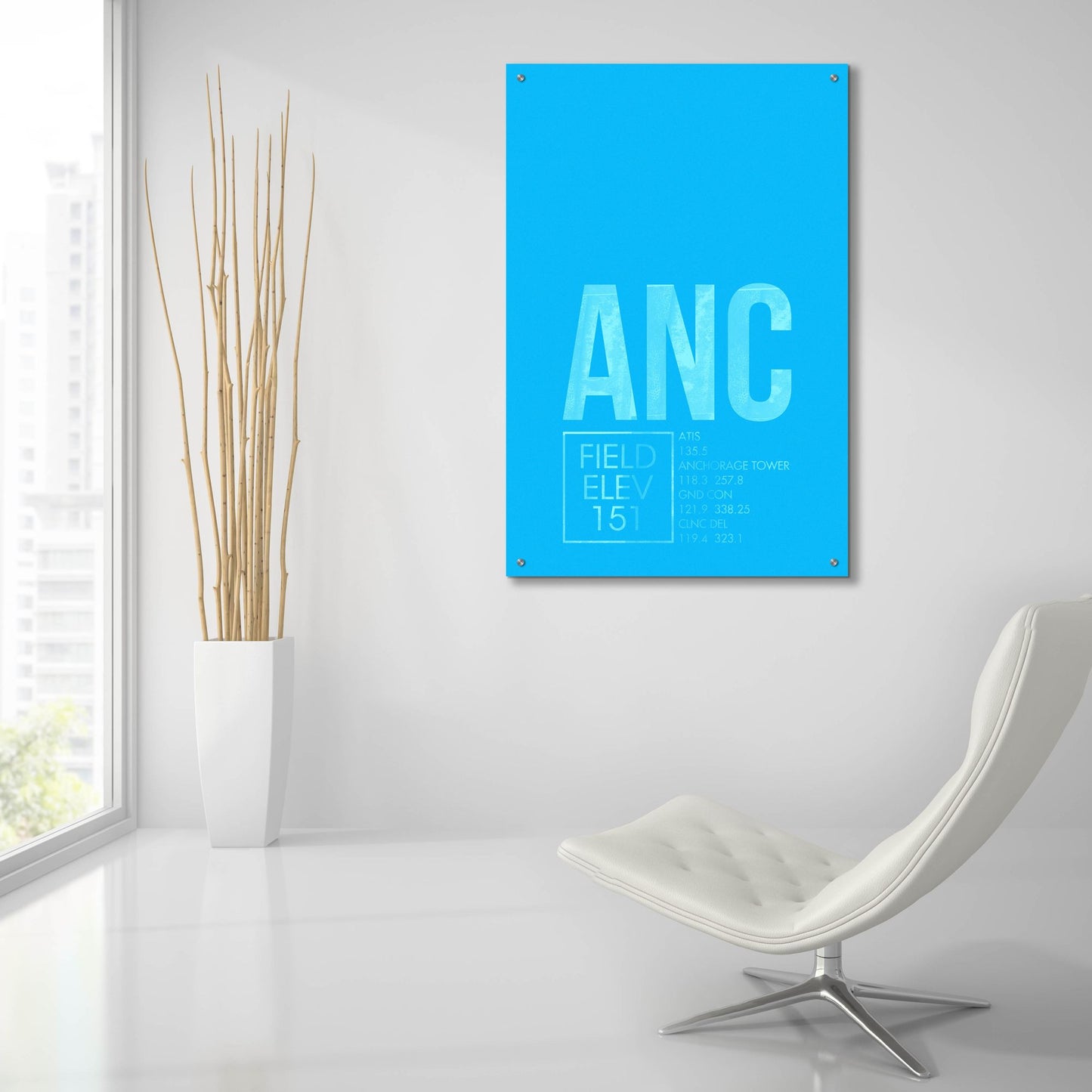 Epic Art 'ANC ATC' by O8 Left, Acrylic Glass Wall Art,24x36