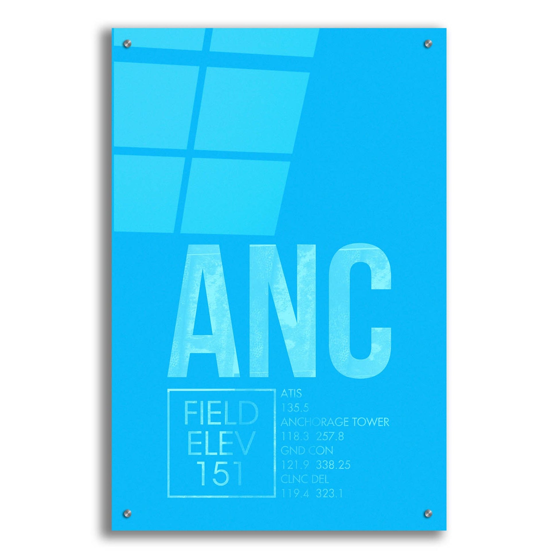 Epic Art 'ANC ATC' by O8 Left, Acrylic Glass Wall Art,24x36