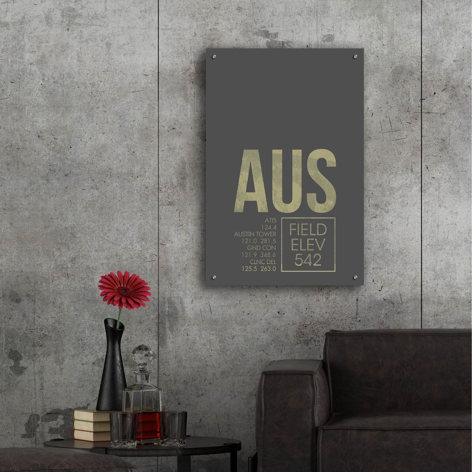 Epic Art 'AUS ATC' by O8 Left, Acrylic Glass Wall Art,24x36