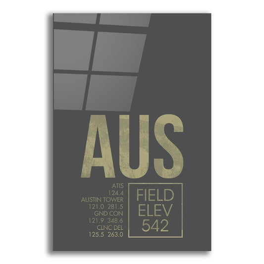 Epic Art 'AUS ATC' by O8 Left, Acrylic Glass Wall Art