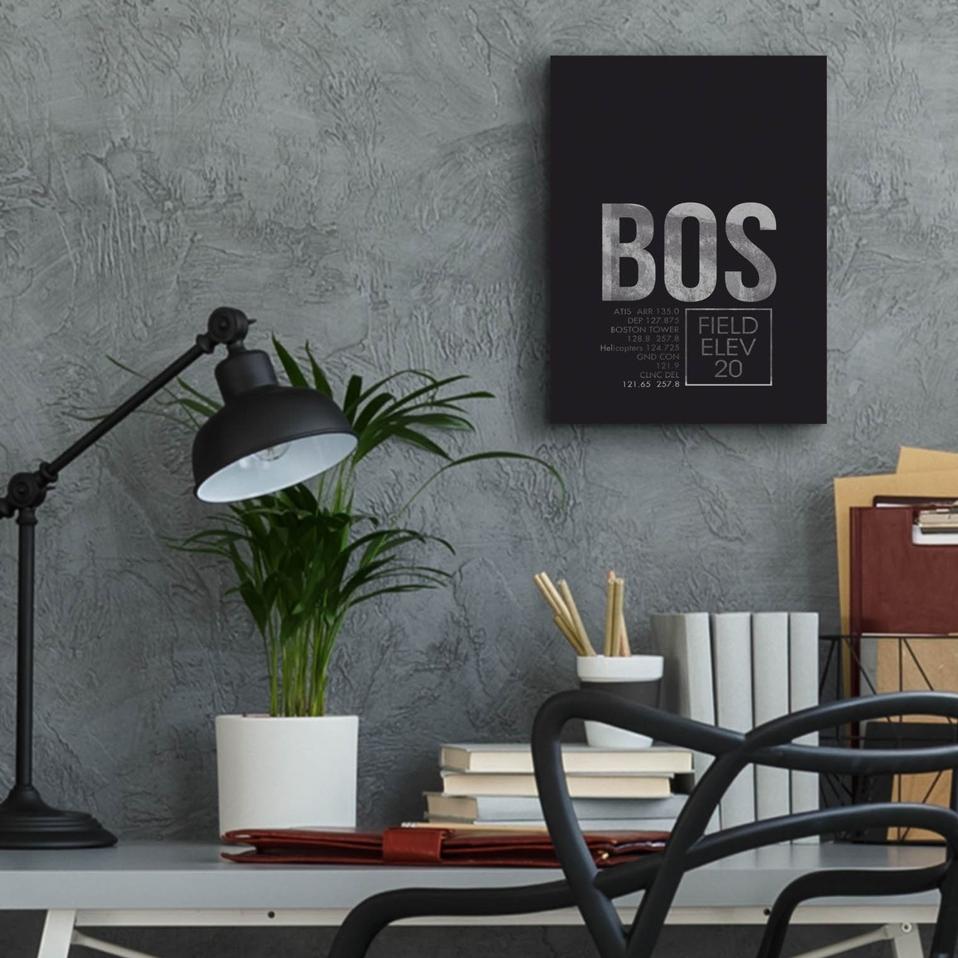 Epic Art 'BOS ATC' by O8 Left, Acrylic Glass Wall Art,12x16