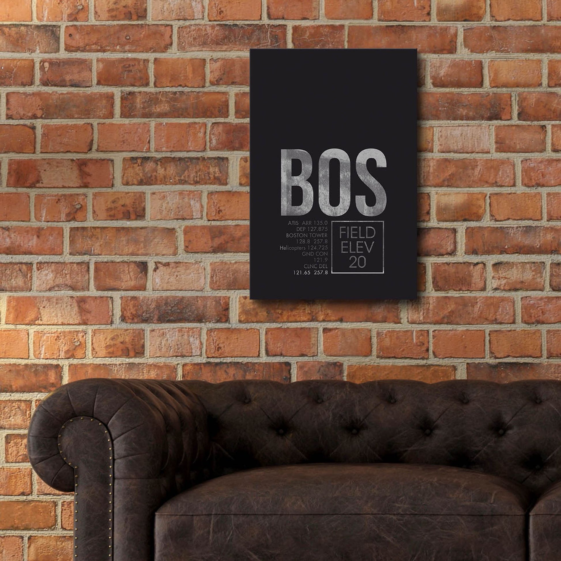 Epic Art 'BOS ATC' by O8 Left, Acrylic Glass Wall Art,16x24